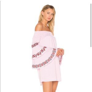 Vava by Joy Han Off The Shoulder Pink Beatrice Dress Size S